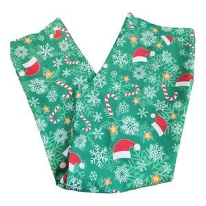 Offstream mens Christmas printed pants sz. 2XL 50-52 button and zip with elastic